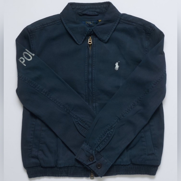 Polo Ralph Lauren Women's Blue Cotton Windbreaker - Picture 1 of 4